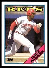 Dave Parker 1988 Topps #315 Cincinnati Reds MLB READ FREE SHIPPING AutographDen