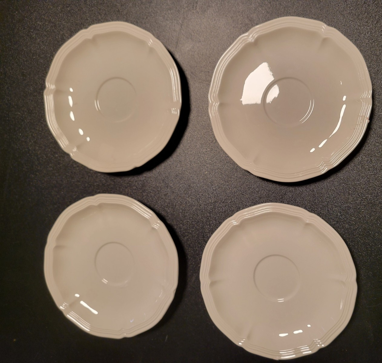 Villeroy & Boch Luxembourg Manoir Vitro-Porcelaine Depuis 1748 Saucer