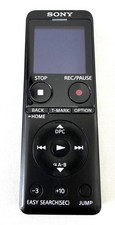 Sony ICD-UX570 Portable Stereo Digital Voice Recorder and MP3 Player 4GB Black