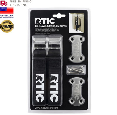 RTIC Cooler Tie Down Kit   Mounting Straps & Hardware for Secure Hold-BRAND NEW