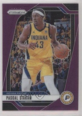 2024-25 Panini Prizm Purple Prizm 2/99 Pascal Siakam #62 hs9