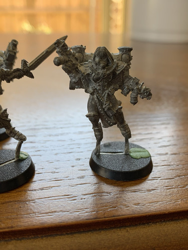 Warhammer 40K Adepta Sororitas Seraphim X 5 Metal OOP Rare - Picture 4 of 12