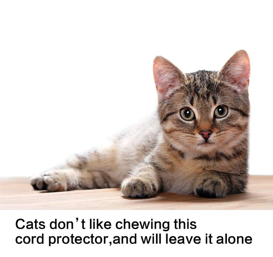 Tubo de telar de cable dividido Alex Tech 25 pies 1/4" negro/rojo apto para mascotas Foto 4 de 4