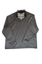 Under Armour ColdGear 1/4 Zip Pullover  Mens Size 3XL  Grey Loose Fit