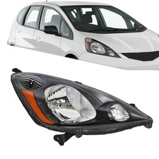 Headlight Assembly Projector For Honda Fit Sport 2009-11 Rightrh Clear Halogen
