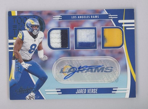 2025 Panini Absolute Jared Verse Triple (RAW)