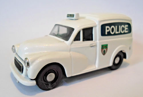 Vintage 1990s Corgi 96744 1:43 1950s Morris Minor Police Car Van Boxed