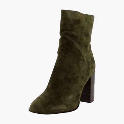 Steve Madden Obsession Womens Boots Olive Suede