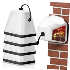 Outdoor Faucet Covers for Winter Freeze Protection, Foam Spigot Covers Winter