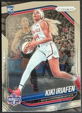 2025 Panini Prizm WNBA Rookie #72 - Kiki Iriafen RC - Washington Mystics