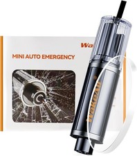 Window Breaker Seatbelt Cutter, Emergency 2  In  1 Car Escape Keychain Tool, Safe