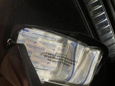 Mercedes C250 C350 First Aid Kit Bandage Tool Emergency Medical W Bag Oem