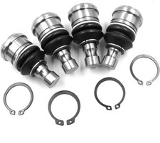 Upper and Lower Front Ball Joint 4 Pcs Compatible with Polaris RZR 570 800 900 A