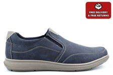 Mens Slip On Shoes Casual Shoes Comfort Shoes Mens Shoes Navy Shoes Blue Shoes