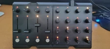 Intech Studio PBF4 4-Button/Pot/Fader+PO16 16-Pot MIDI DAW Controllers w/ Stands