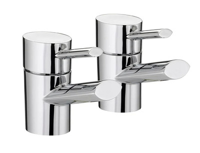 Bristan OL 3/4 C Oval Badewannenarmaturen Chrom Modern Warm & Kalt Deckmontage NEU ANDERE