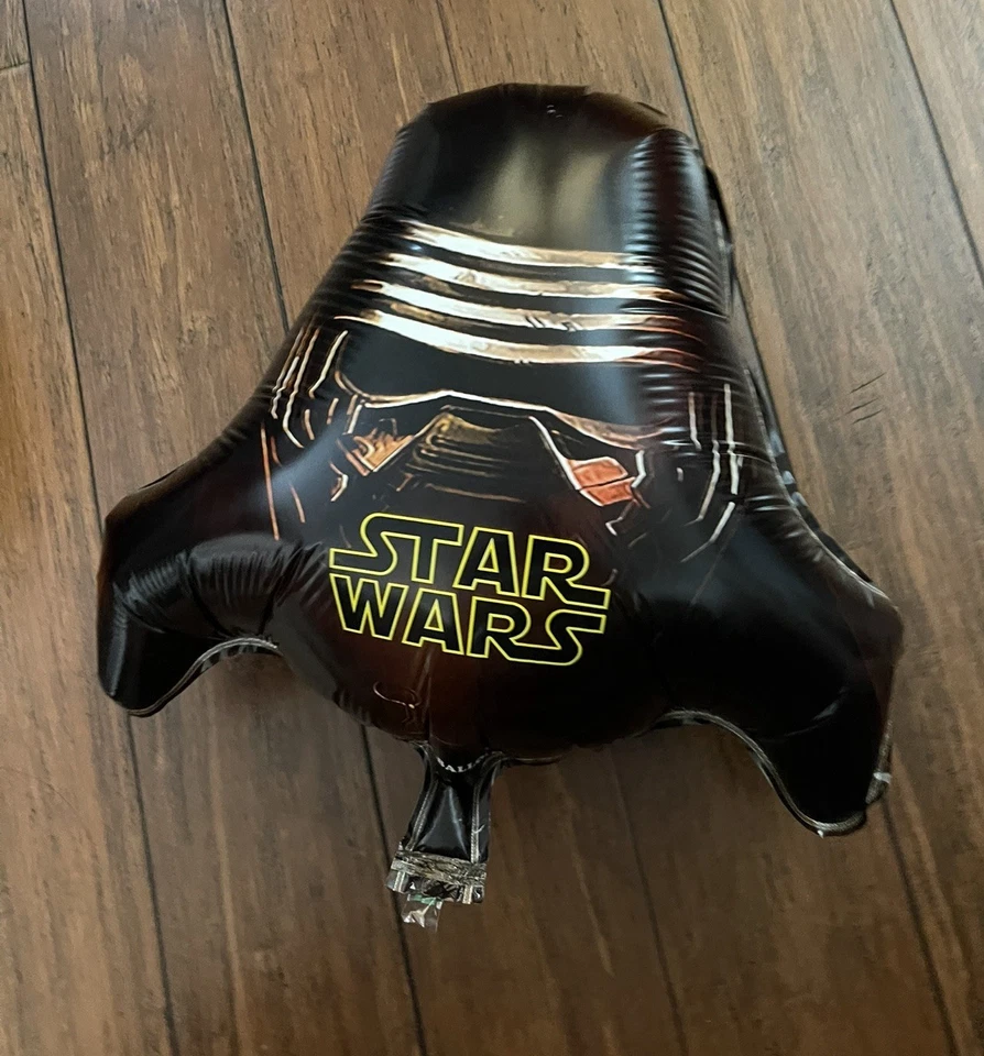 6 Pack ❤️Star Wars Foil Balloons Party Decoratio toys Robot New Black. - Image 4 of 4