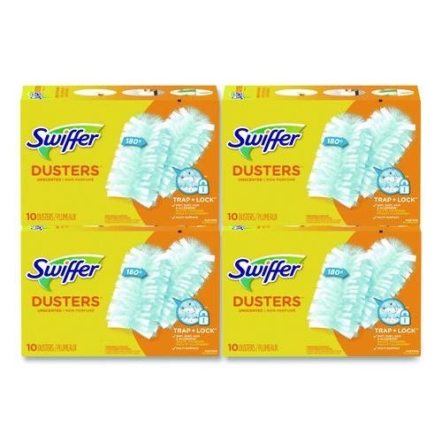 Refill, Dust Lock Fiber, Unscented, Light Blue, 10/box, 4 Bo
