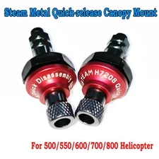 Steam Metal Quick-release Canopy Mount for Trex 500/550/600/700/800 helicopter