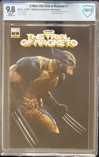 X-Men: The Trial of Magneto #1, Grassetti whatnot RE Variant - CBCS 9.8