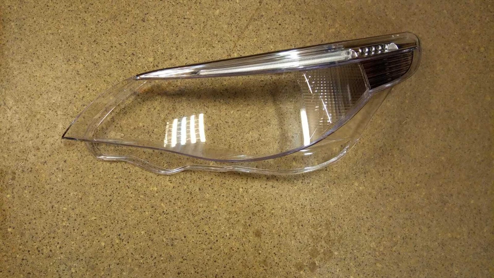 For BMW E60 E61 SALOON / ESTATE  2003 - 2007 Headlight glass Cover Headlamp Lens - Image 3 of 3