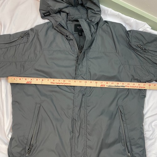 Beyond Clothing Systems Jacket Men's Large LONG Gray Black Hood Insulated USA - Picture 11 of 18