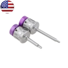 2 Pcs Dental Implant Screwdriver Ankylos Hexagon Screw Driver 1.0 Hand Manual