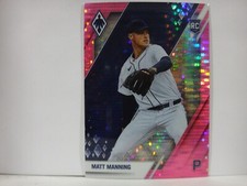 2022 Panini Chronicles Phoenix Pink Pulsar Matt Manning #4 Rookie RC
