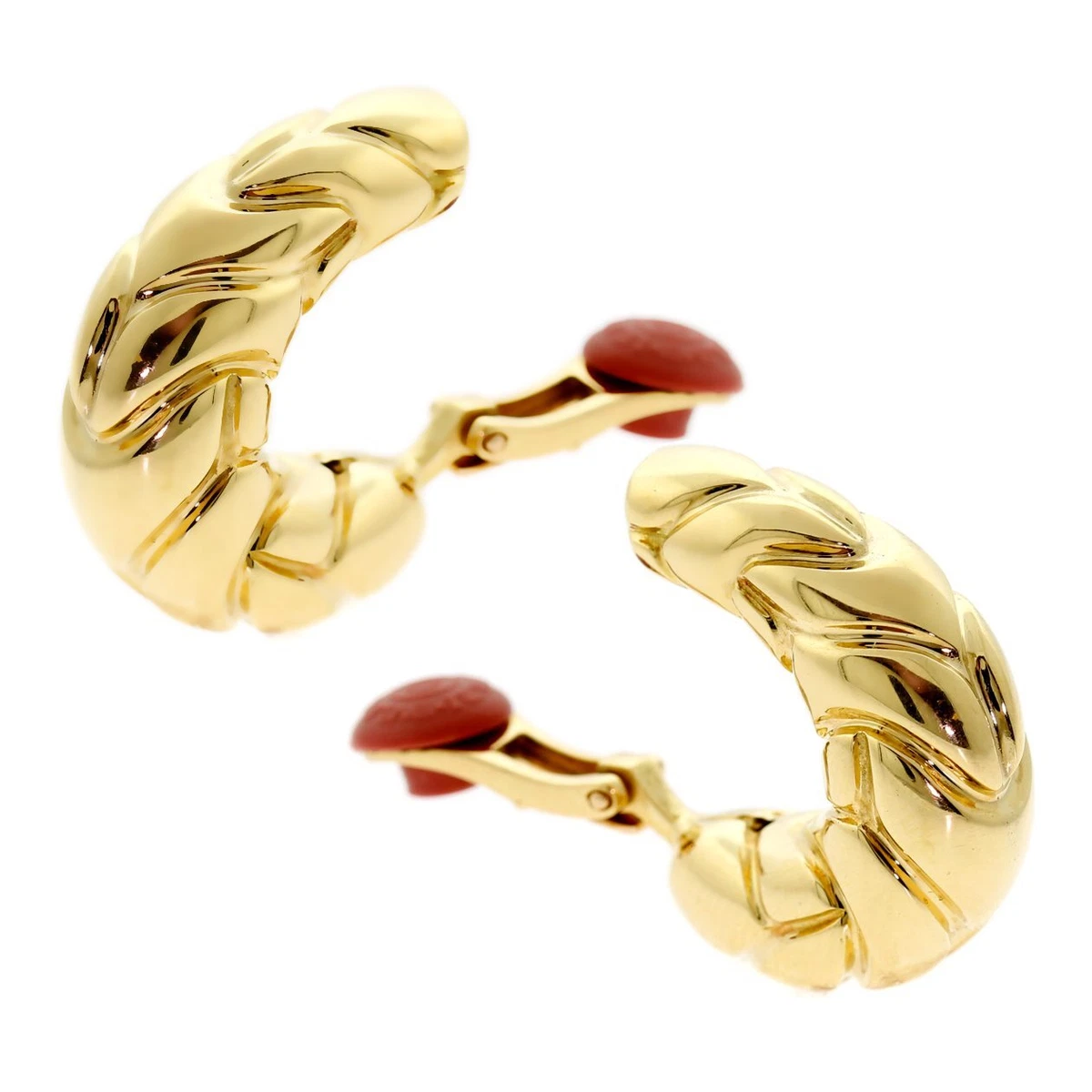 Bulgari hoop shop earrings