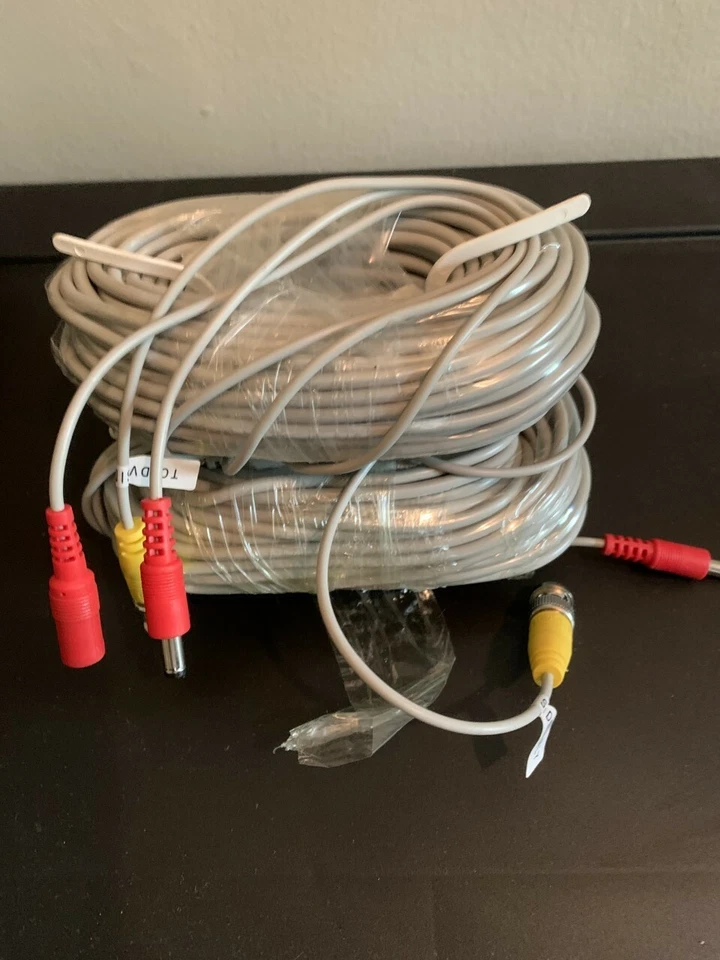 NIGHT OWL BNC CABLE 60'  1 CABLE ONLY - CAB-2P60UL2 - Color Grey - Image 2 of 2