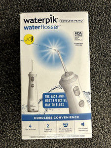 Waterpik Portable Cordless Pearl Water Flosser