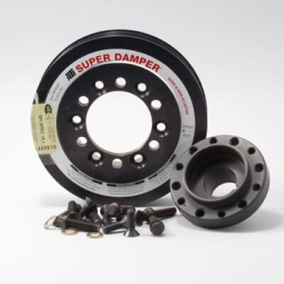 ATI 918037 Harmonic Balancer Super Damper Internal Balance Aluminum Black