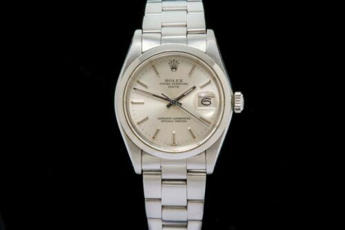 OYSTER WATCH CO. Raleigh 3478 vintage Silver Dial Hand  display picture 2
