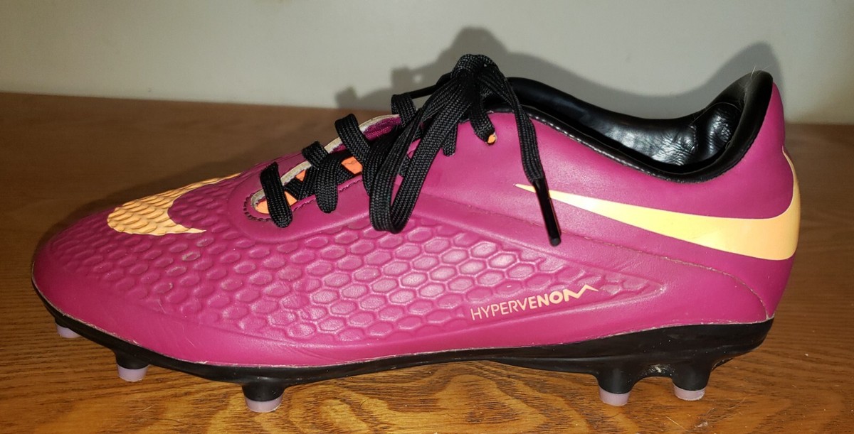 Niki Hypervenom Phelon Soccer Cleat Women Size 6.5 Purple W Niki Hypervenom Phelon Soccer Cleat Women Size 6.5 Purple W