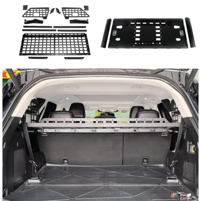 Modular Storage Molle Panel Shelf Rear Trunk For Ford Explorer 2020-2024
