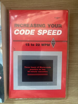 Increasing Your Code Speed 15 to 22 wpm mit zwei Musikkassetten