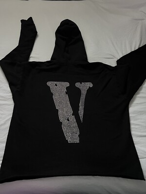 Swarovski Rhinestone Rhinestone Shirt Vlone Rhinestone Hoodie
