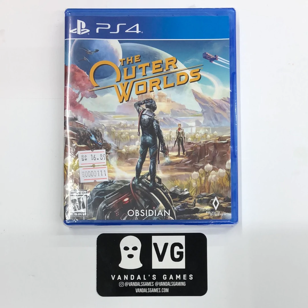 Outer Worlds - Sony PlayStation 4 PS4 - Brand New Sealed 710425575150