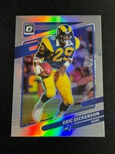 2021 Donruss Optic ERIC DICKERSON Los Angeles Rams #188 Holo Prizm
