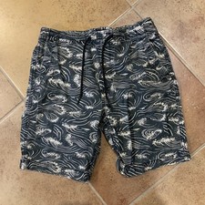 American Eagle Extreme Flex Shorts size S Drawstring WAVES