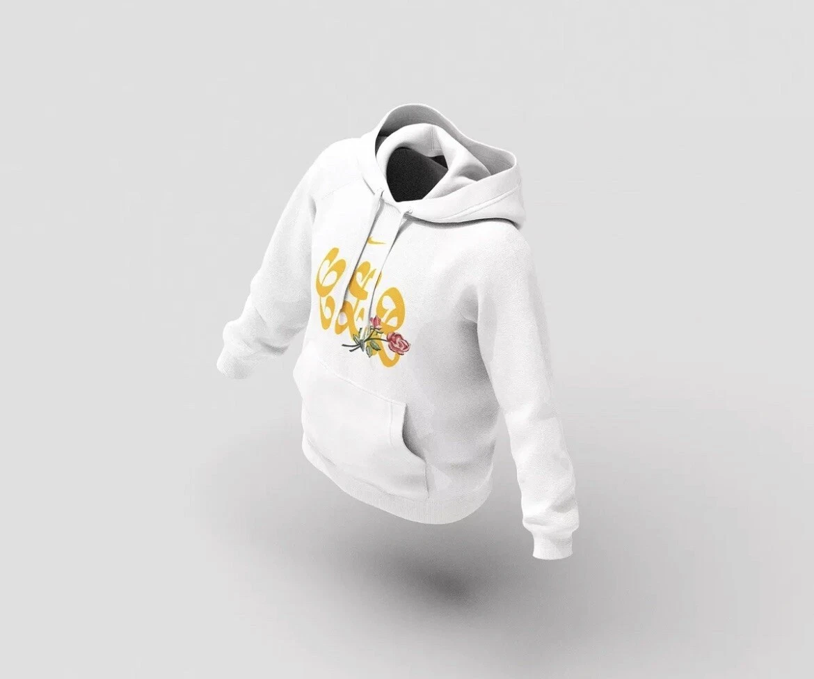 Nike x Drake CLB ROSE Hoodie White SIZE XXL *Order - IN HAND u0026amp; SHIP  TODAY | eBay
