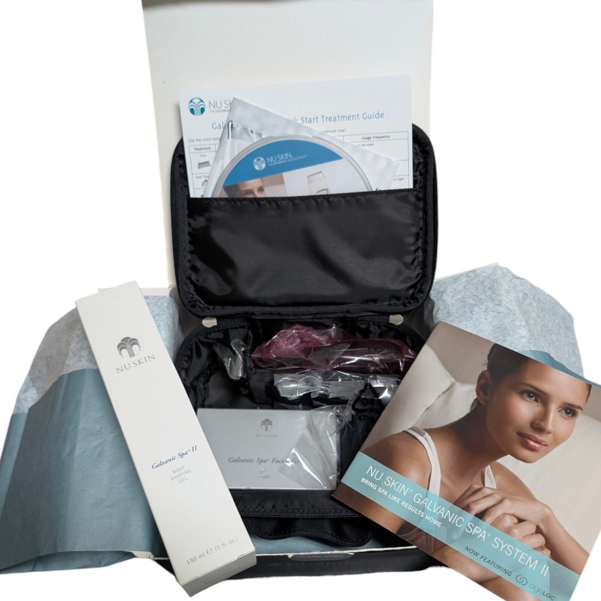 MUSKIN Galvanic Spa セット NUSKIN nu skin ageLOC Galvanic Spa Facial Body Set Purchase