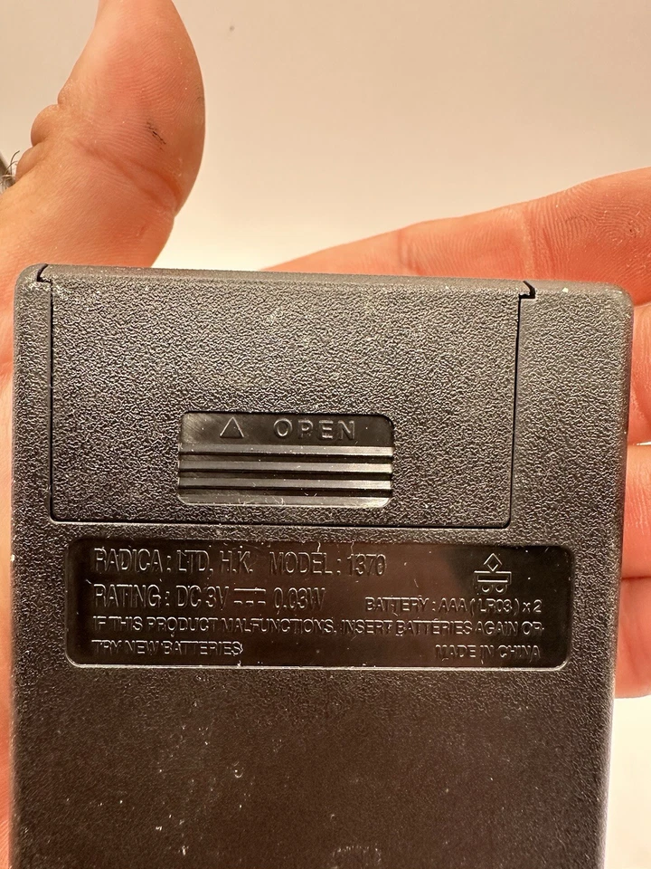 LCD portátil Radica vintage - ranura de bolsillo - sin probar Foto 2 de 2