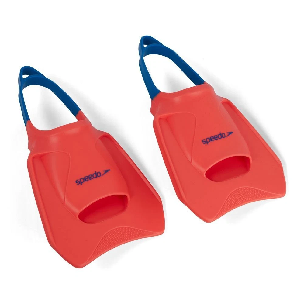 Speedo Biofuse Fitness Fin Swimming Training Orange Blue eBay