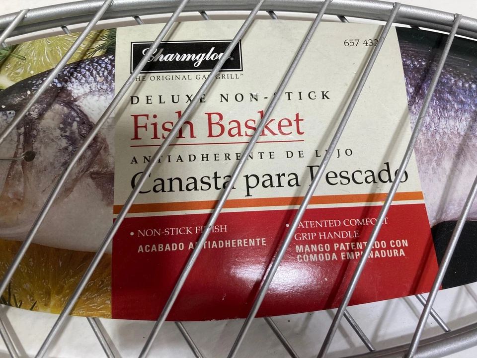 Charmglow Deluxe Non Stick Fish Basket - Image 2 of 2
