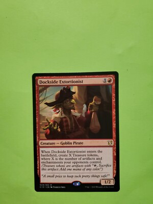 MTG Magic the Gathering - Dockside Extortionist (Commander 2019) NM!