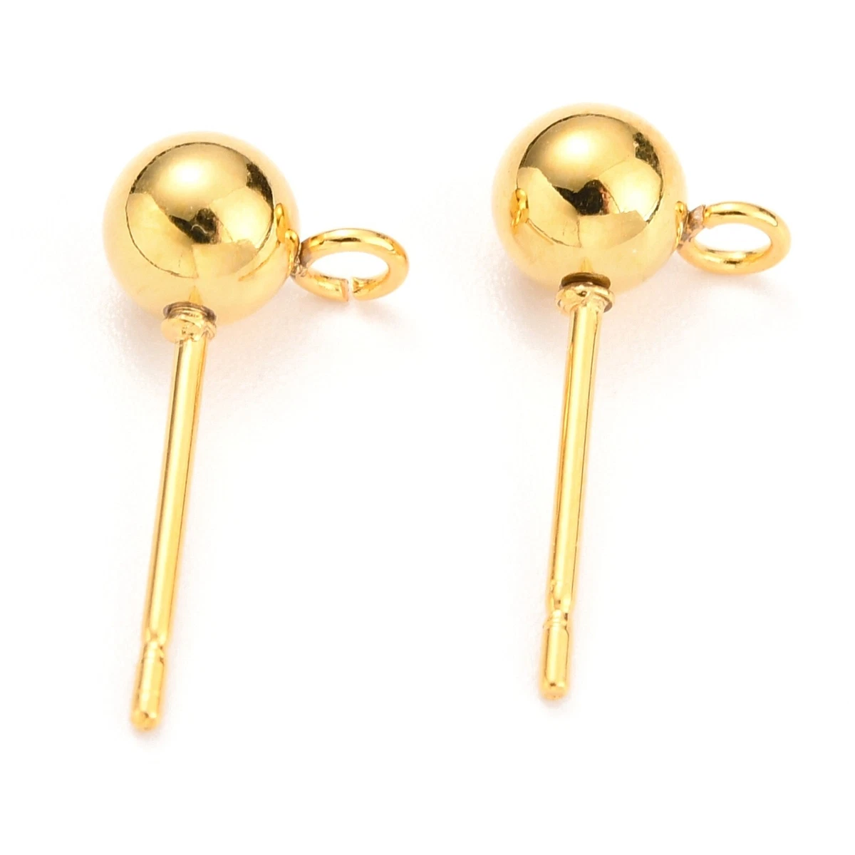Stud earring findings with loop online