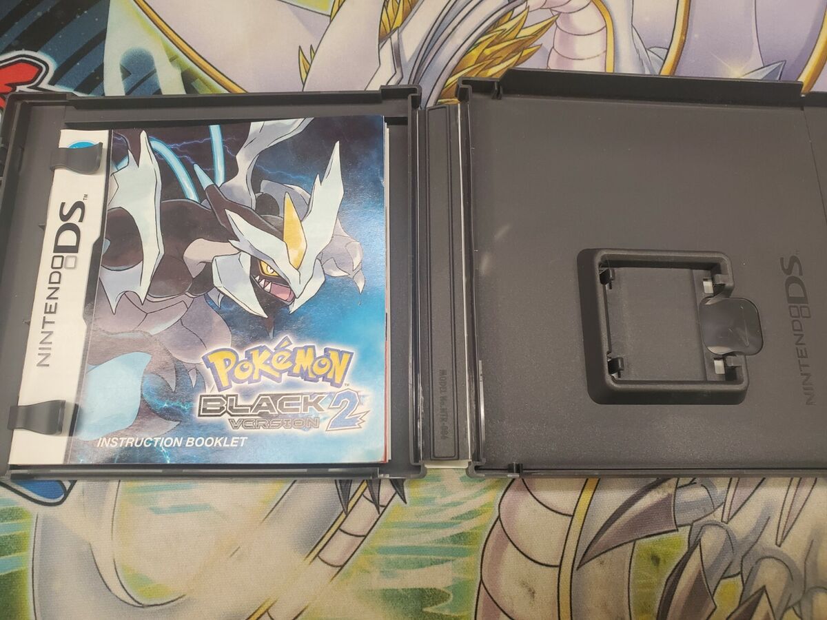 Pokemon Black 2 DS (NO GAME) Case & Manual Only!