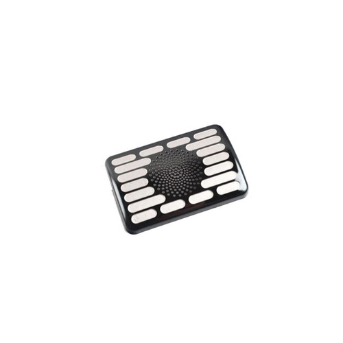 For Defender 110 2020-2022 Black Titanium Central Control Microphone Cover Trim - Picture 4 of 13