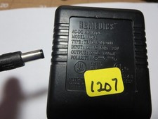 AC adapter power supply Model HOMEDICS ADP-1 12 volt 1200ma  1207